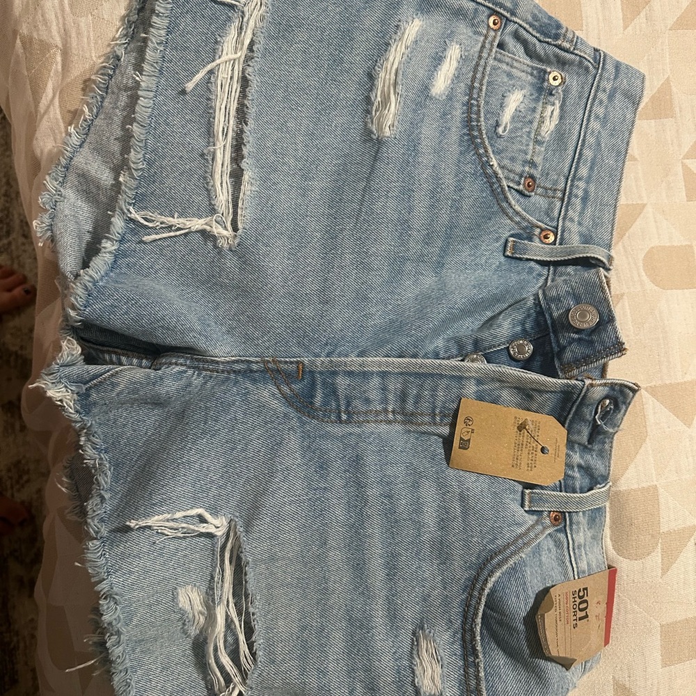 Lucky Brand Light Blue Jean Shorts